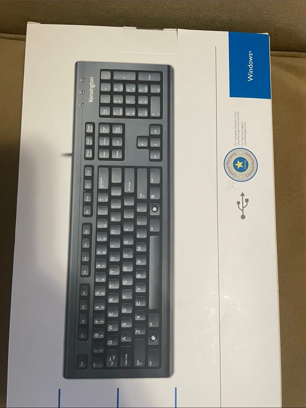 Black Keyboard for Life - Wired USB